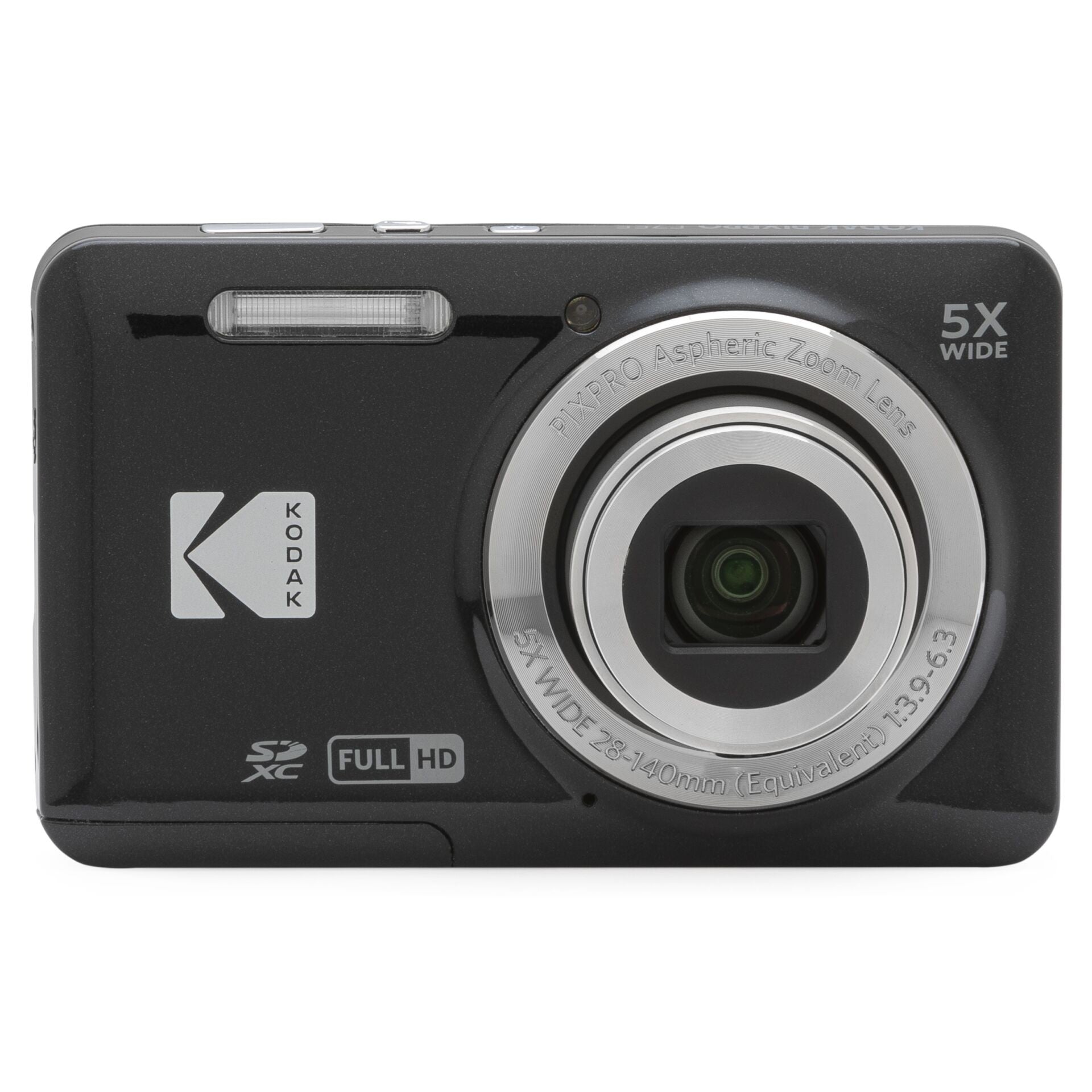 Kodak PIXPRO FZ55 16MP 5x Zoom Compact Camera Black