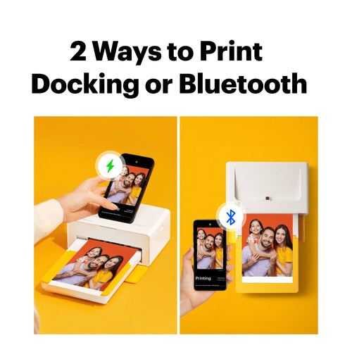 Kodak Dock Plus 4PASS Instant Photo Printer with 50 Sheet Bundle