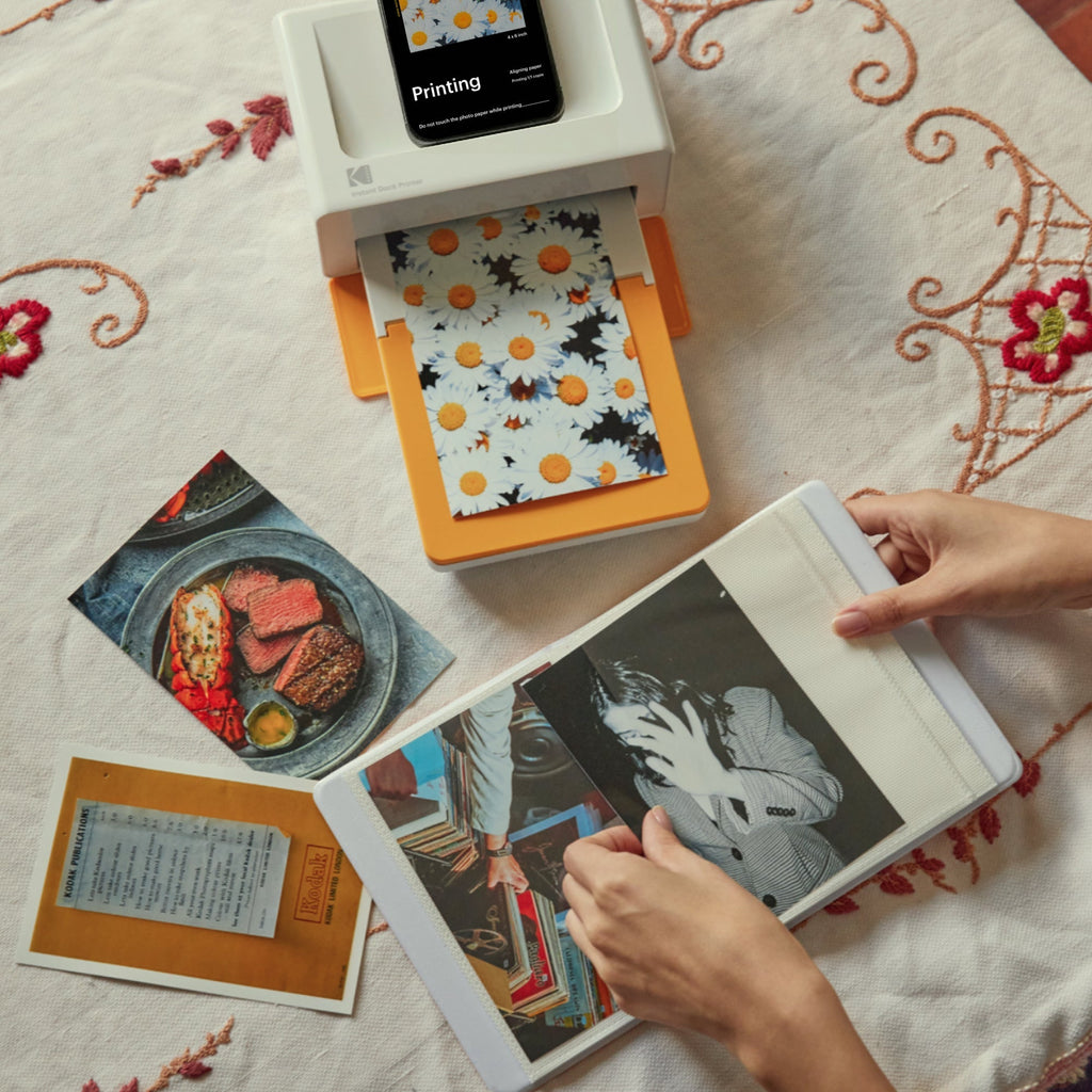 Kodak Dock Plus 4PASS Instant Photo Printer with 50 Sheet Bundle